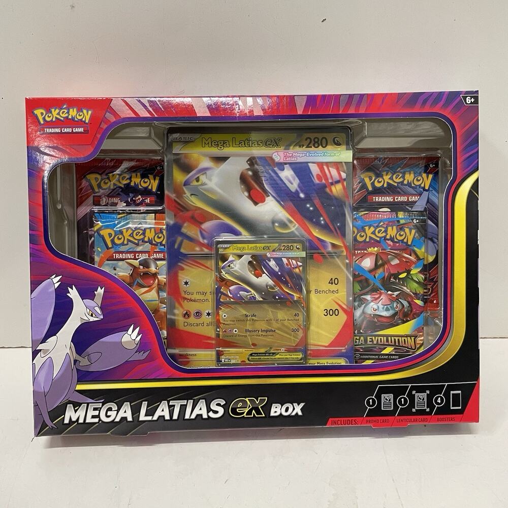 Pokemon TCG Mega Evolution Mega Latios EX Box Brand New & Sealed - In Hand!
